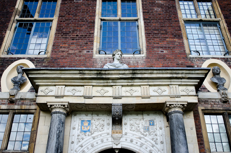 Facade of Ham House, Richmond, London