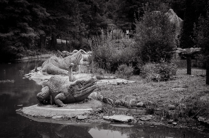 Динозавры в Crystal Palace Park