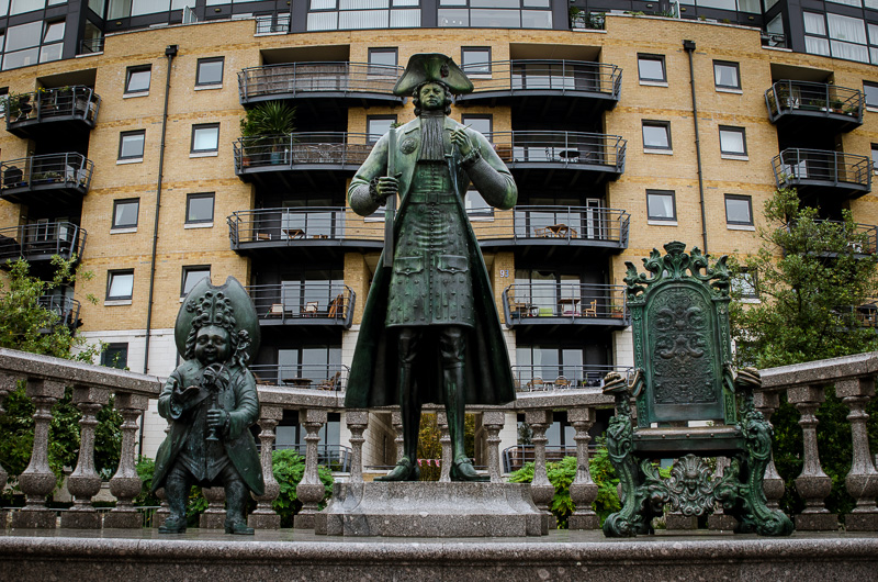 Памятник Петру Первому в Дептфорде, Лондон, работы Михаила Шемякина