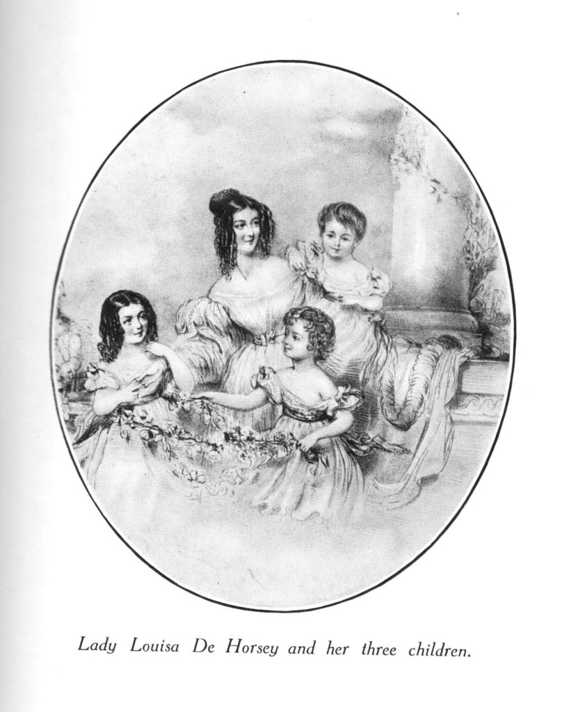 Леди де Хорси и ее дети